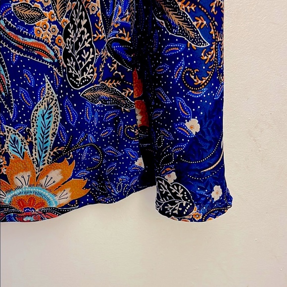 Status | Multicolored A-Line Midi Skirt for Casual Wear Size Large - Picture 3 of 6